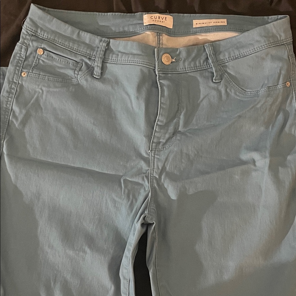 Curve Women's Light Blue Skinny Jeans